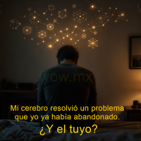 Mi cerebro resolvió un problema que yo ya había abandonado. ¿Y el tuyo?
